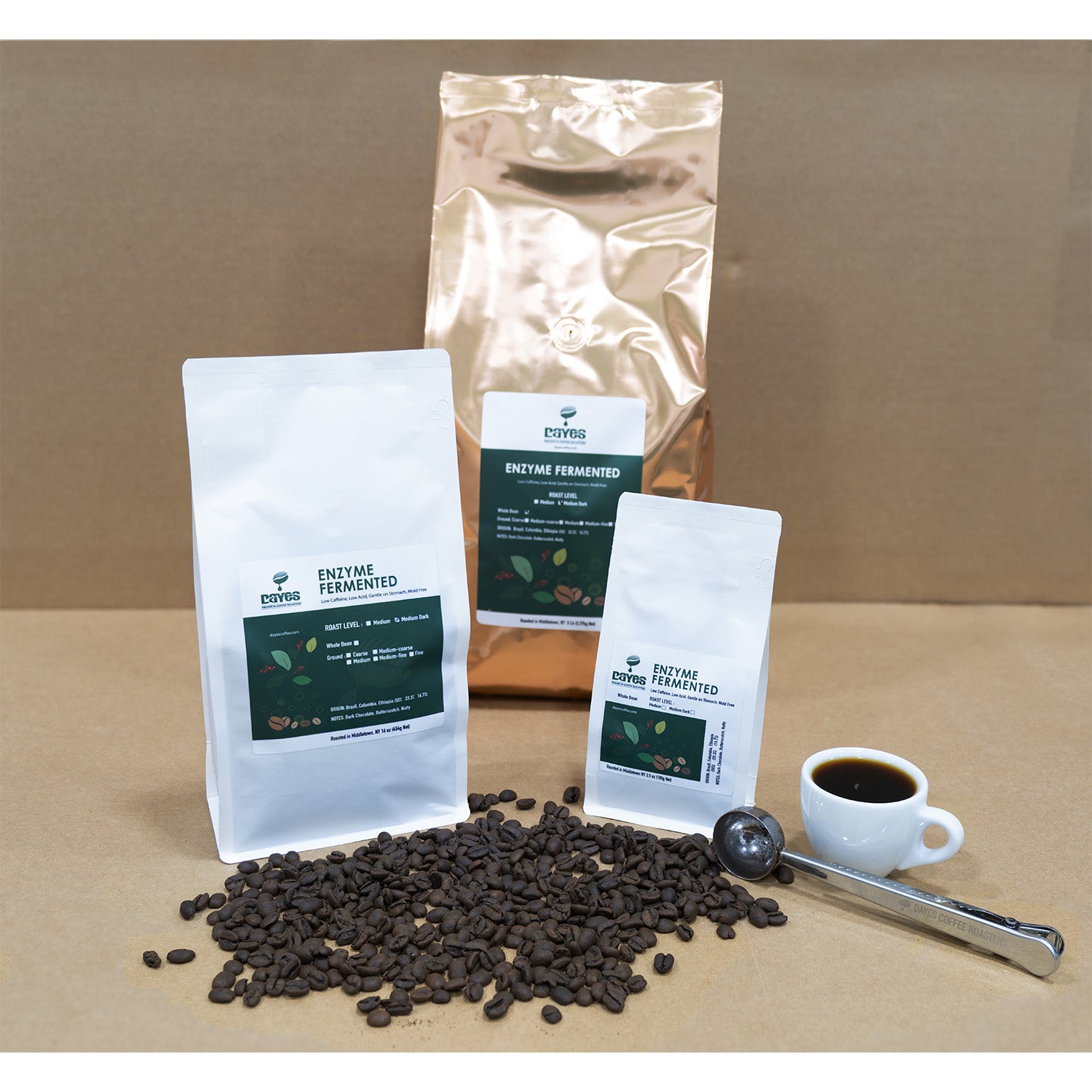 Pour‑over of Dayes Enzyme Coffee
